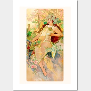 The Seasons, Autumn (1896) Posters and Art